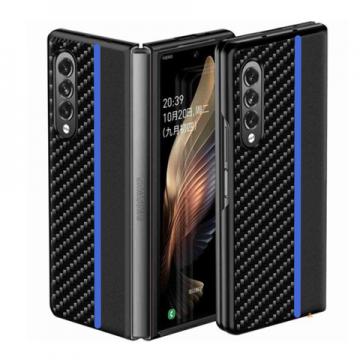 Coque pour Samsung Galaxy Z Fold 3 en Fibre de Carbone